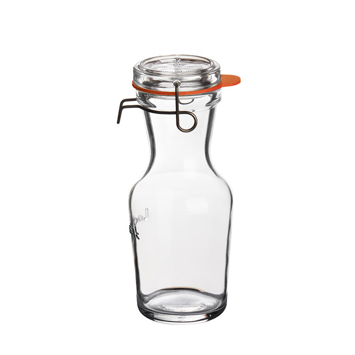 Italian Premium Canning & Juice Jar | 17oz | Lock-Eat | Set of 6 - Luigi Bormioli USA