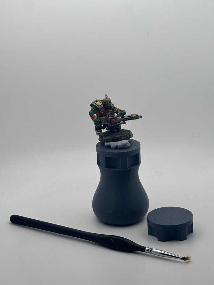 Magnet-Ready Miniature Painting Handle with 3 Interchangeable Tops – UK Delivery Included