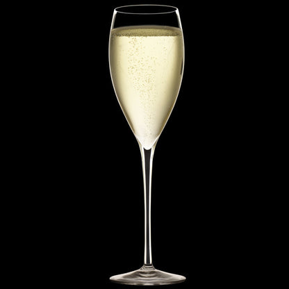 Italian Premium Champagne Glasses | 10.75 oz | Magnifico | Set of 4 - Luigi Bormioli USA