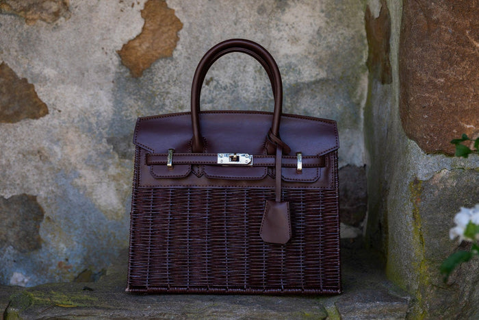 Margo Wicker Handbag- Solid Colors- WS