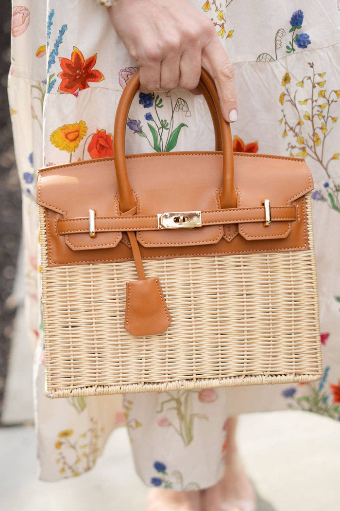 Margo Wicker Handbag- WS