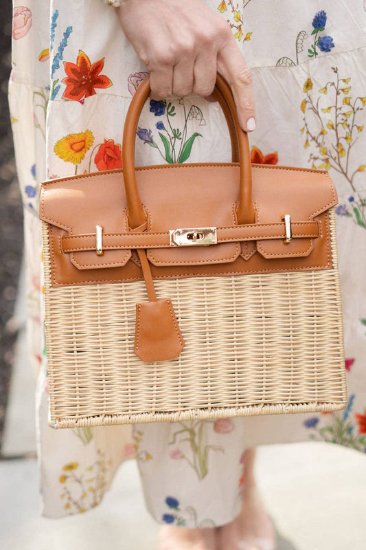 Margo Wicker Handbag- WS