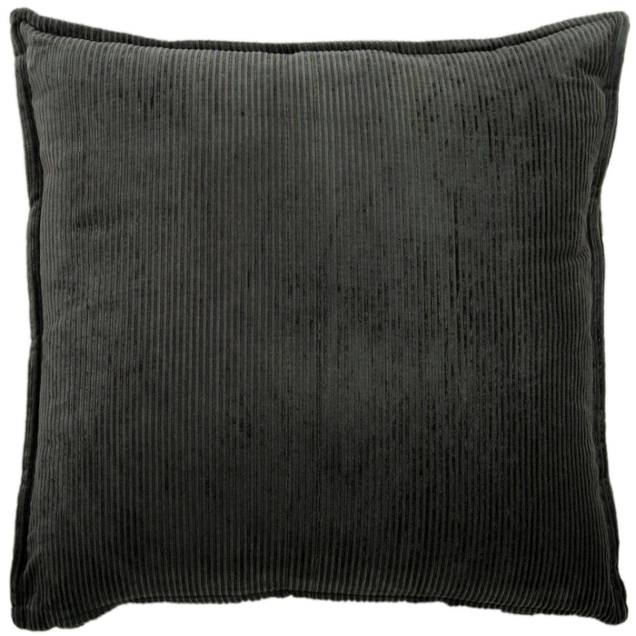 MARTENSEN GREY SOLID MODERN INDUSTRIAL  THROW PILLOW