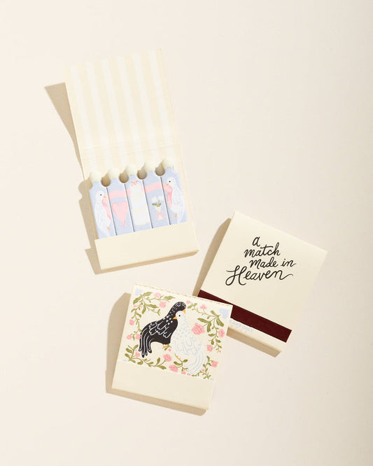 Match Made In Heaven Printed 10 Stem Matchbook
