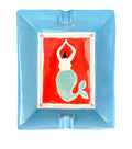 Mermaid  Ashtray Turquoise