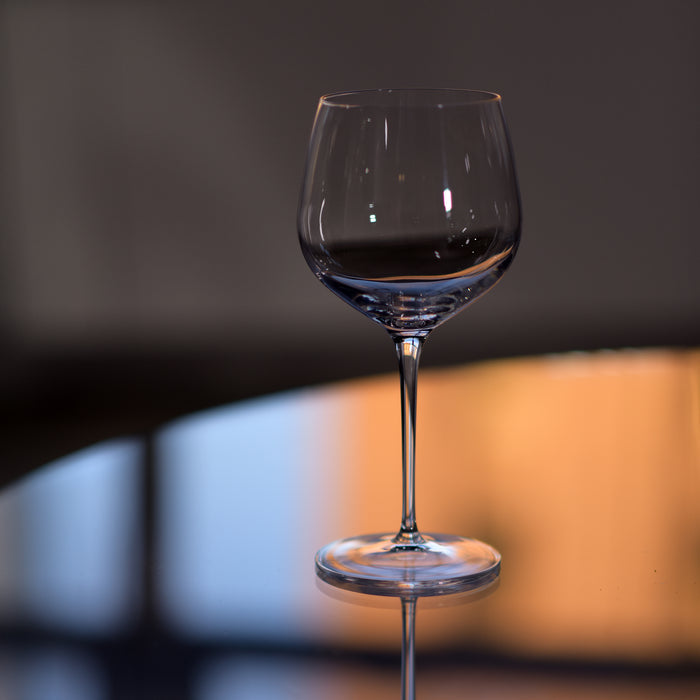 Italian Premium Burgunder Red Wine Glasses | 17oz | Michelangelo Masterpiece | Set of 4 - Luigi Bormioli USA
