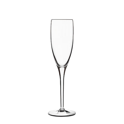 Italian Premium Champagne Flute | 6.75oz | Michelangelo Masterpiece | Set of 4 - Luigi Bormioli USA