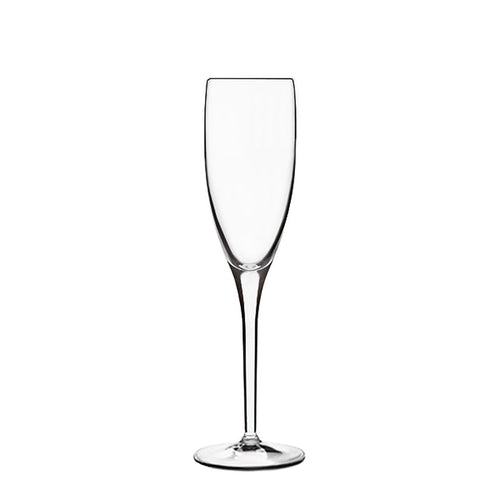 Italian Premium Champagne Flute | 6.75oz | Michelangelo Masterpiece | Set of 4 - Luigi Bormioli USA