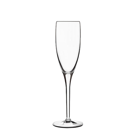 Italian Premium Champagne Flute | 6.75oz | Michelangelo Masterpiece | Set of 4 - Luigi Bormioli USA