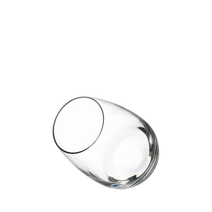 Italian Premium Stemless Wine Glasses | 15.5oz | Michelangelo Masterpiece | Set of 4 - Luigi Bormioli USA
