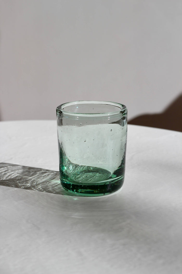 Mini Tumbler - Handblown, Recycled Glass