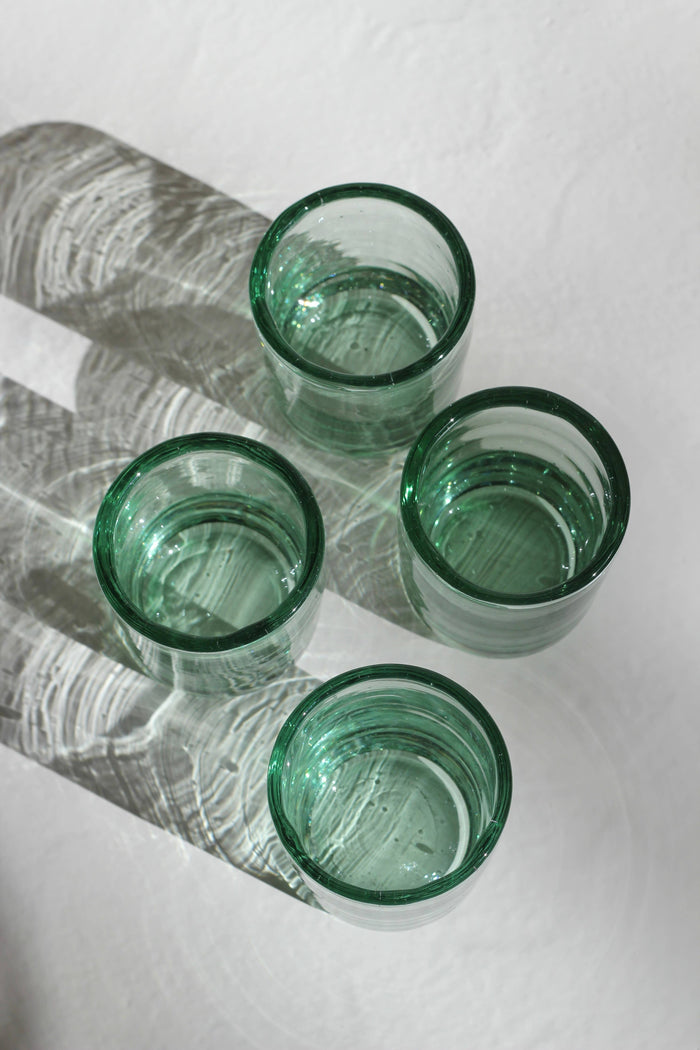 Mini Tumbler - Handblown, Recycled Glass