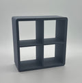 Miniature 4-Cube Dollhouse Storage Shelf - UK delivery included.