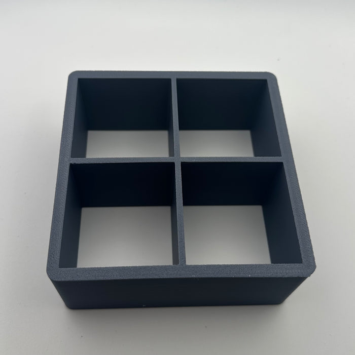 Miniature 4-Cube Dollhouse Storage Shelf - UK delivery included.
