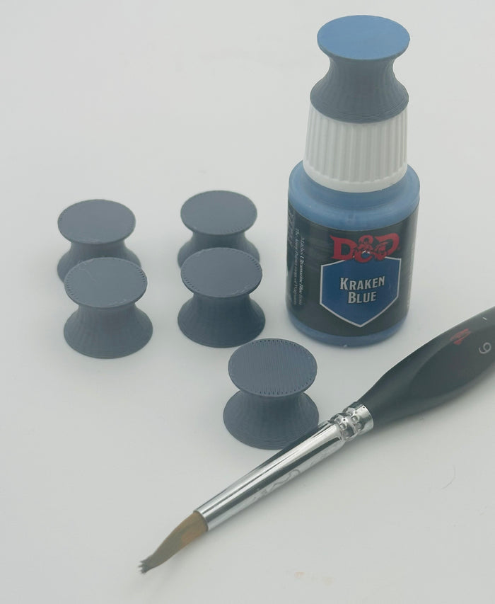 Miniature Painting Starter Bundle – Paint Station, Magnetic Painting Handle & Paint Swatch Caps – UK Delivery Included