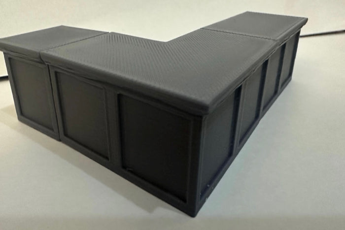 Miniature Tavern Bar Counter – 28 to 32mm Interior Terrain - UK delivery included.