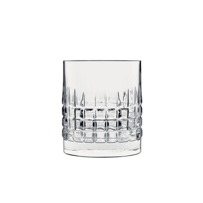 Italian Premium Charme DOF Whiskey Glasses | 12.75oz | Mixology | Set of 4 - Luigi Bormioli USA