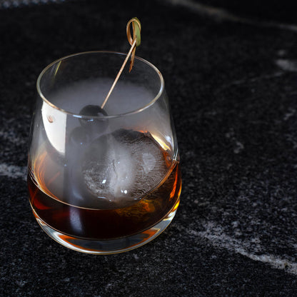 Italian Premium Classic Club DOF Whiskey Glasses | 13.5oz | Mixology | Set of 6 - Luigi Bormioli USA