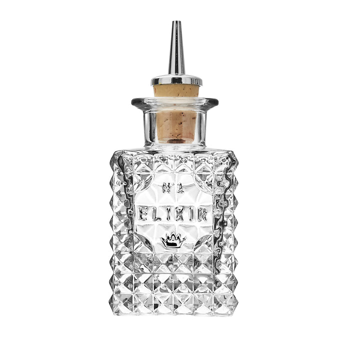 Italian Premium Dash Bottle Elixir No.1 | 3.5oz | Mixology | Set of 6 - Luigi Bormioli USA