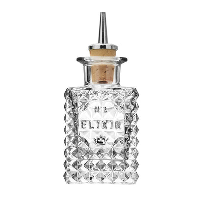 Italian Premium Dash Bottle Elixir No.1 | 3.5oz | Mixology | Set of 6 - Luigi Bormioli USA