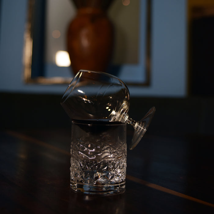 Italian Premium Textures DOF Whiskey Glasses | 12.75oz | Mixology | Set of 4 - Luigi Bormioli USA