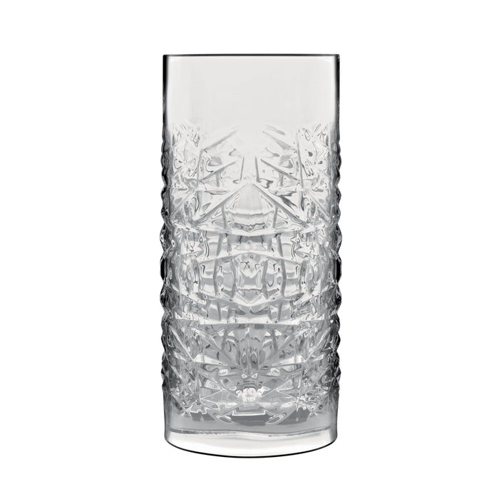 Italian Premium Textures Highball Glasses | 16.25oz | Mixology | Set of 4 - Luigi Bormioli USA