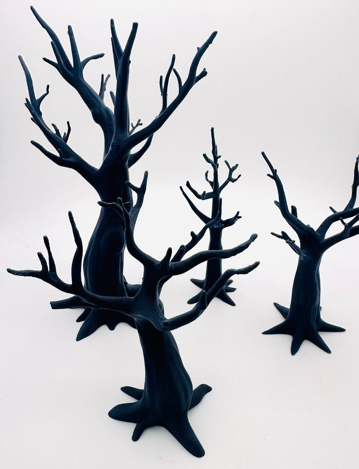 Modular Campsite Encounter Terrain Set – Tents, Trees & Campfires – Tabletop RPG Scenery