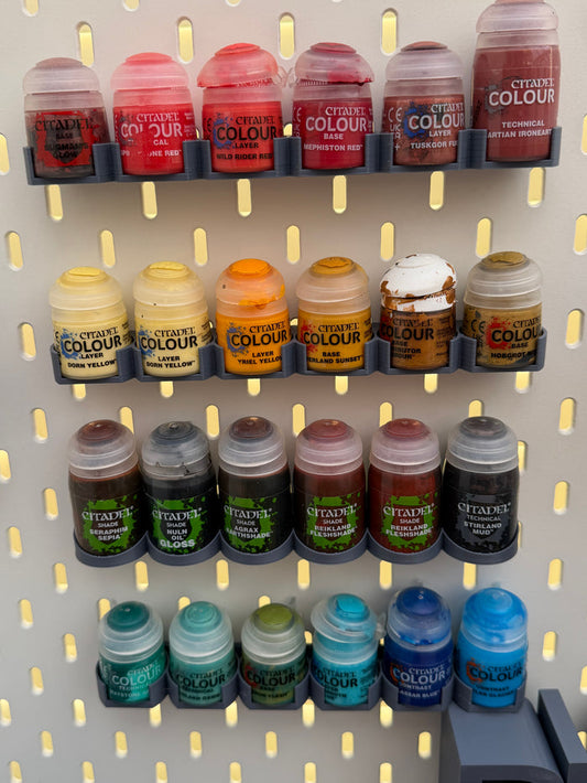 Modular Citadel Paint Rack SKÅDIS Compatible 30 Paint Storage Bundle