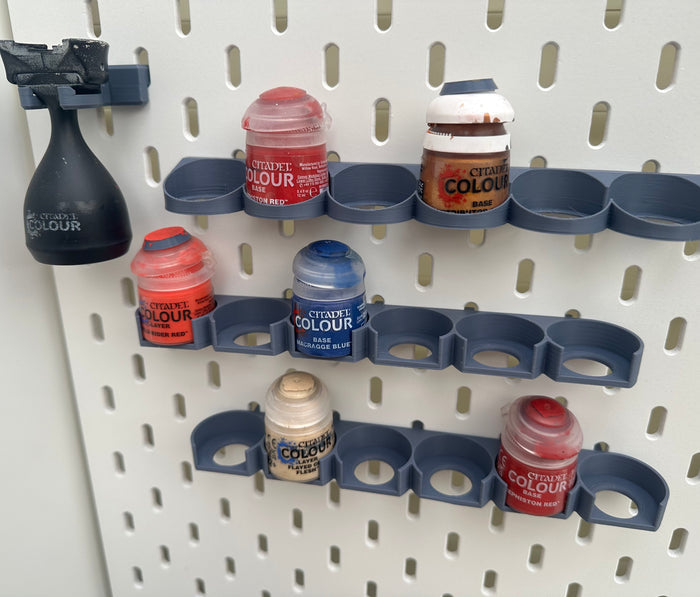 Modular Citadel Paint Rack SKÅDIS Compatible 30 Paint Storage Bundle