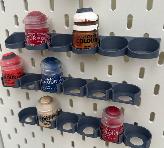 Modular Citadel Paint Rack SKÅDIS Compatible 30 Paint Storage Bundle