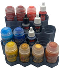 Modular Paint Rack for Citadel, Vallejo & Army Painter – 16 Paint Capacity Module – Expandable Miniature Paint Storage
