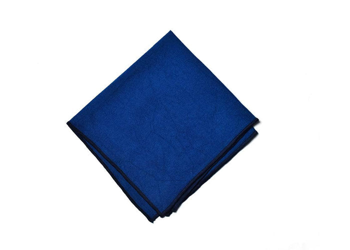 Navy Color Block Napkins Set of 4