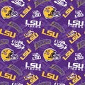 NCAA-LSU Tigers Tone/ Tone Cotton