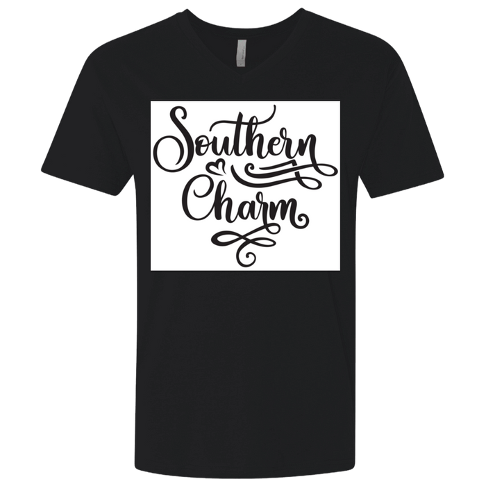 NL3200 Men's Premium Fitted SS V-Neck