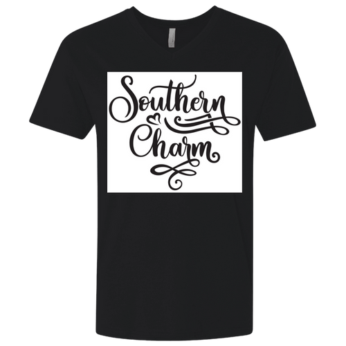 NL3200 Men's Premium Fitted SS V-Neck