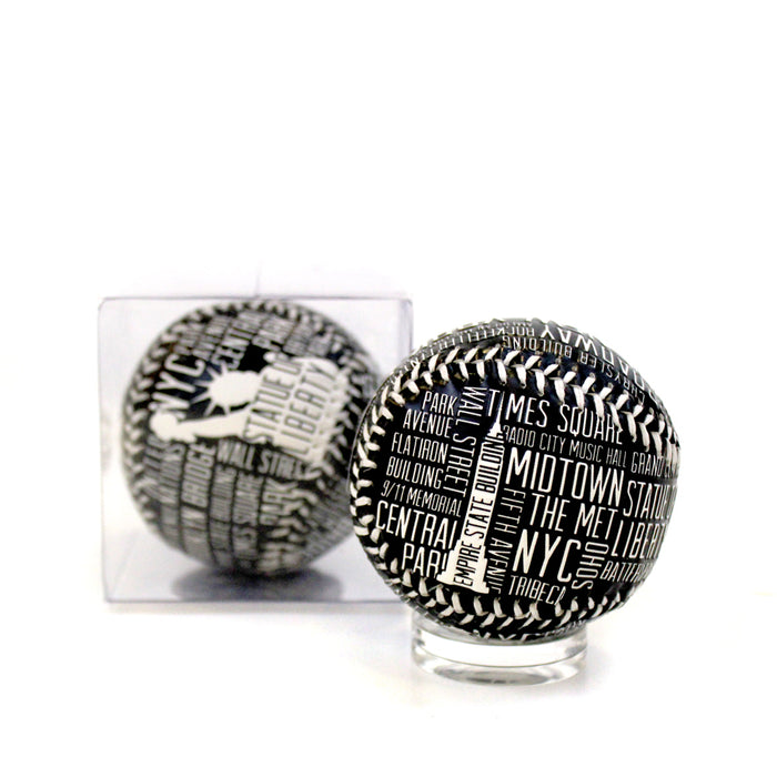 NYC Baseball Typography - The New York Public Library Shop