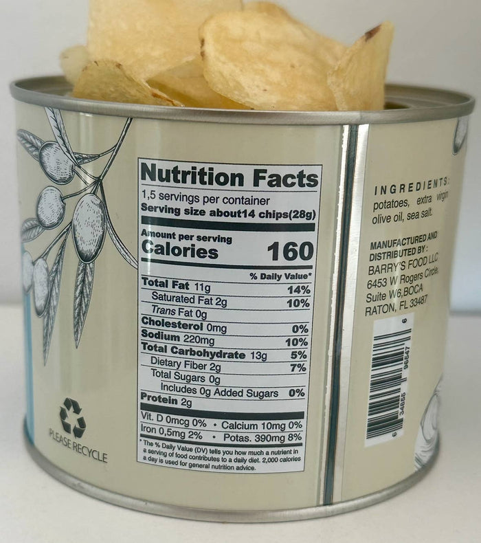 Olive oil and Sea salt