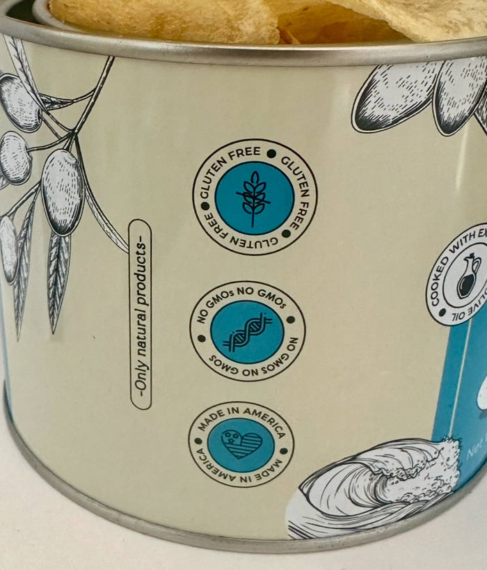 Olive oil and Sea salt