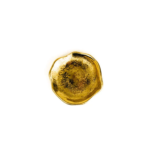 Olive Pit Dish, Brass