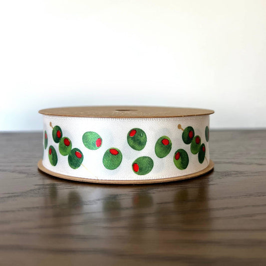 Olives Satin Ribbon