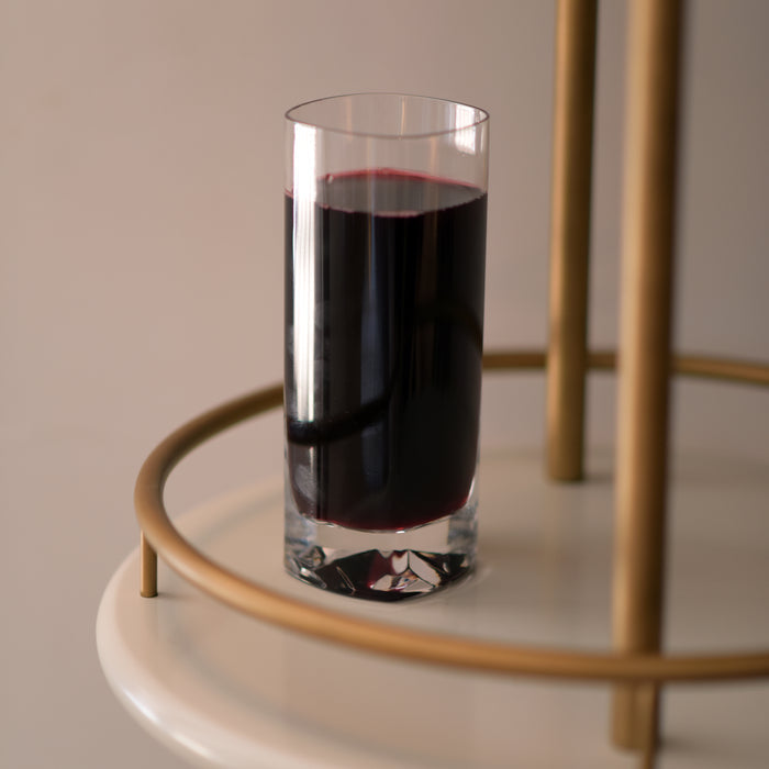 Italian Premium Highball Glasses | 15oz | On The Rocks | Set of 4 - Luigi Bormioli USA