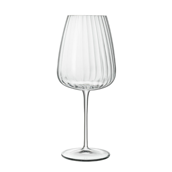 Italian Premium Bordeaux Red Wine Glasses | 23.75oz | Optica | Set of 4 - Luigi Bormioli USA
