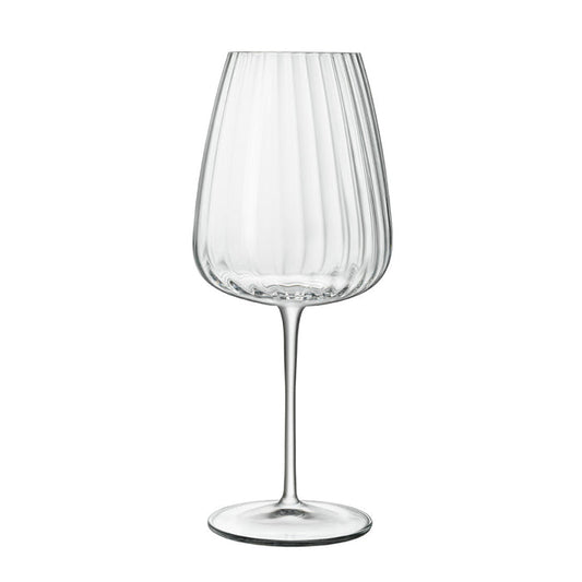Italian Premium Bordeaux Red Wine Glasses | 23.75oz | Optica | Set of 4 - Luigi Bormioli USA
