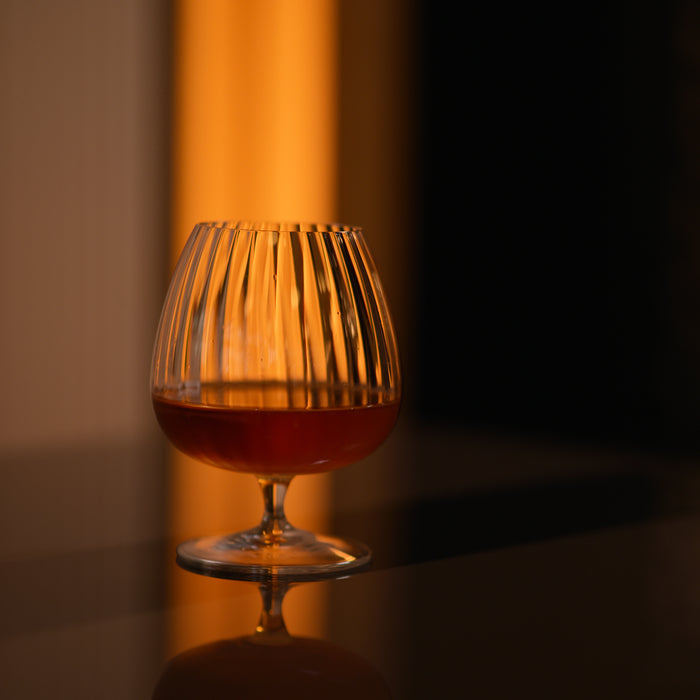 Italian Premium Cognac Glasses | 15.75oz | Optica | Set of 4 - Luigi Bormioli USA