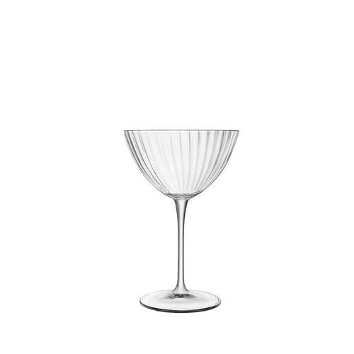 Italian Premium Martini Glasses | 7.5oz | Optica | Set of 4 - Luigi Bormioli USA