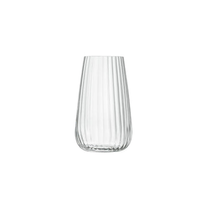 Italian Premium Highball Glasses | 19.25oz | Optica | Set of 4 - Luigi Bormioli USA