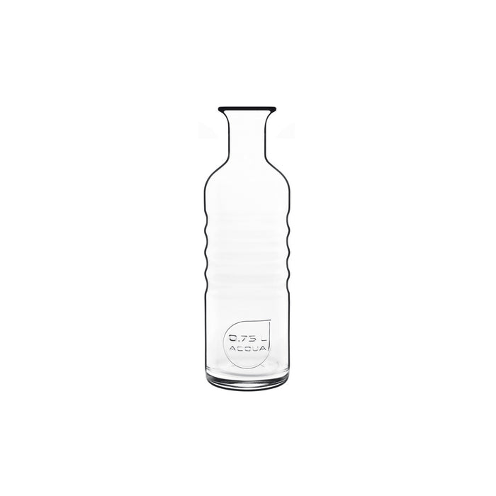 Italian Premium Glass Water Bottle | 25.25oz | Optima | 1 Piece - Luigi Bormioli USA