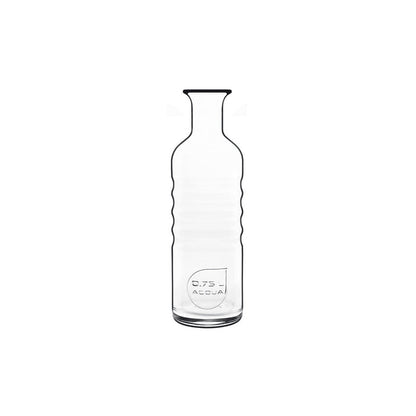 Italian Premium Glass Water Bottle | 25.25oz | Optima | 1 Piece - Luigi Bormioli USA