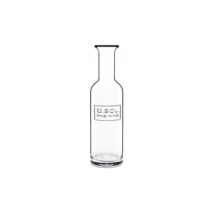 Italian Premium Glass Wine Bottle | 17oz | Optima | 1 Piece - Luigi Bormioli USA