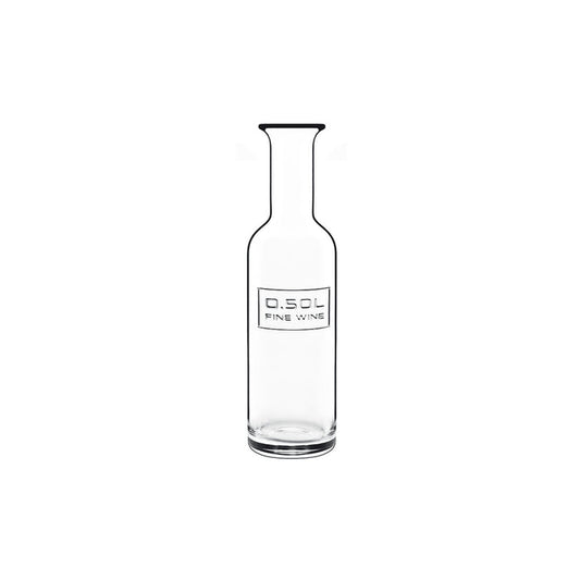 Italian Premium Glass Wine Bottle | 17oz | Optima | 1 Piece - Luigi Bormioli USA